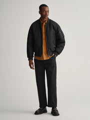 Gant Black Reversible Bomber Jacket