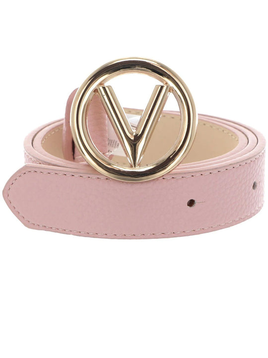 Valentino Womens Powder Gold Round Belt