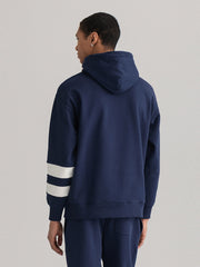 Gant Classic Blue Unisex Collegiate Heart Hoodie