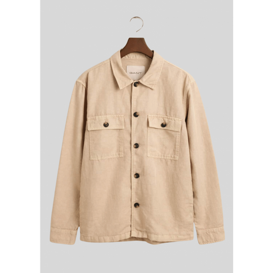 Gant Dry Sand Twill Overshirt