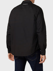 Armani Exchange Mens Black Casual Shirt