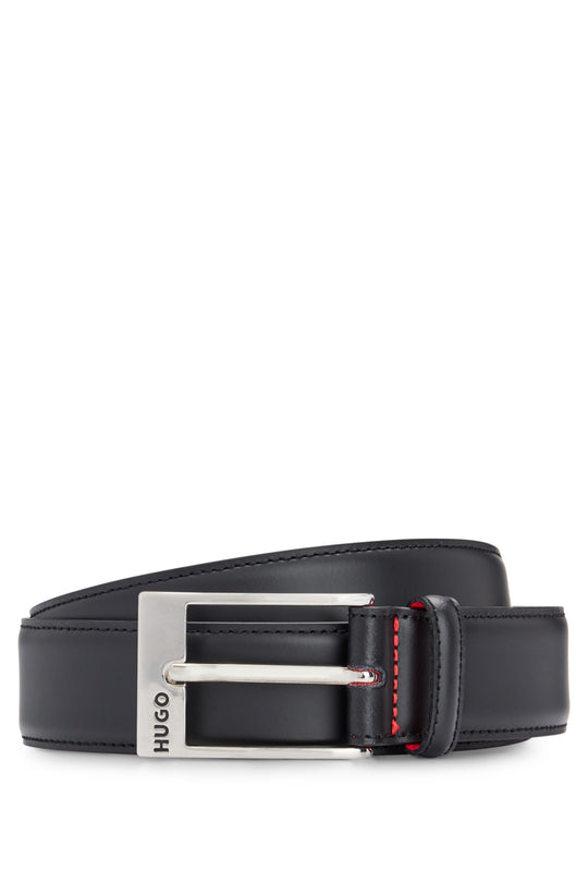 HUGO Black Barney Belt