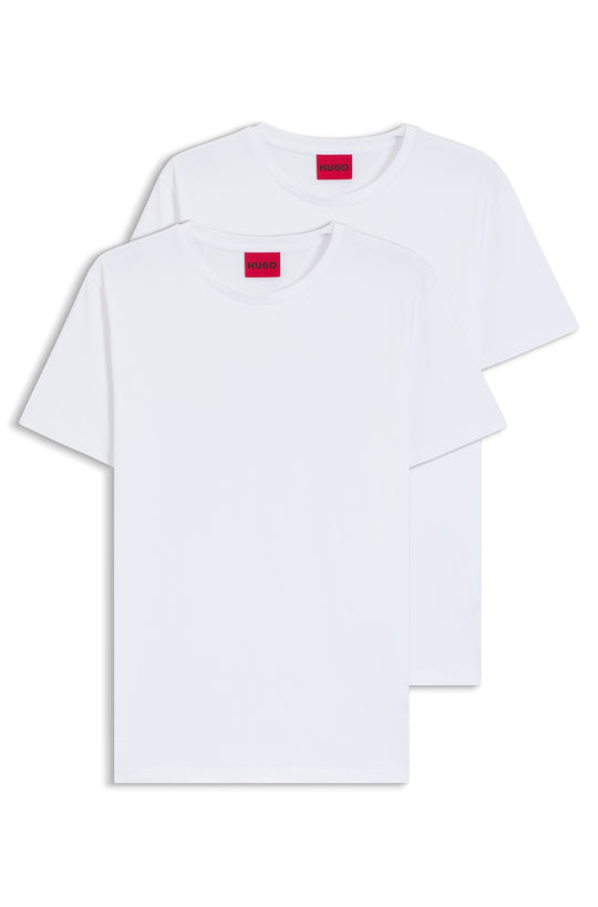 HUGO White Round T-Shirt