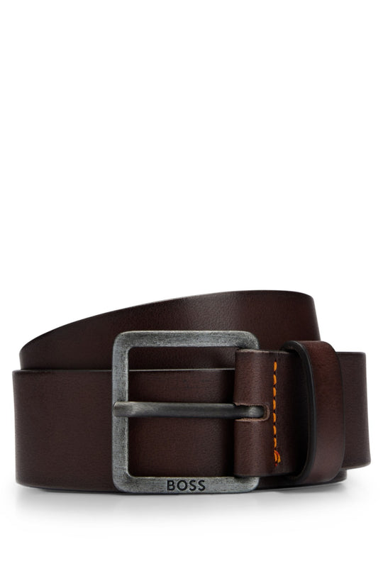 BOSS Dark Brown Jeeko Belt