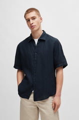 BOSS Dark Blue Rash Shirt - product image 2