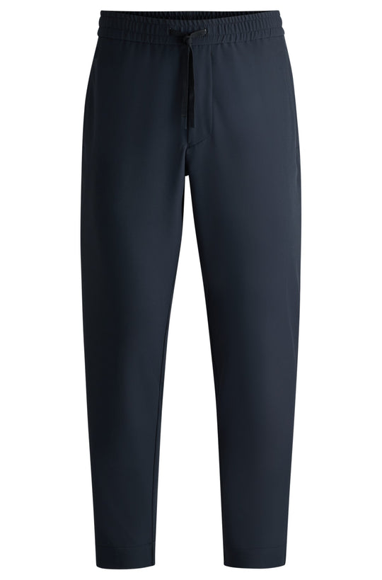 BOSS Dark Blue Flex Trousers