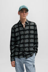 HUGO Dark Green Emero Shirt - product image 2