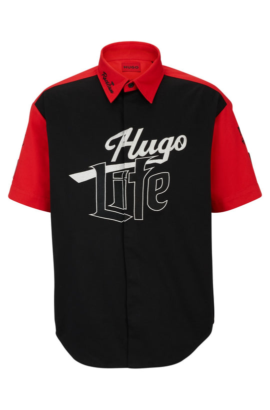 HUGO Black Escar Shirt