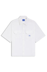 HUGO White Ekyno Shirt - product image 1