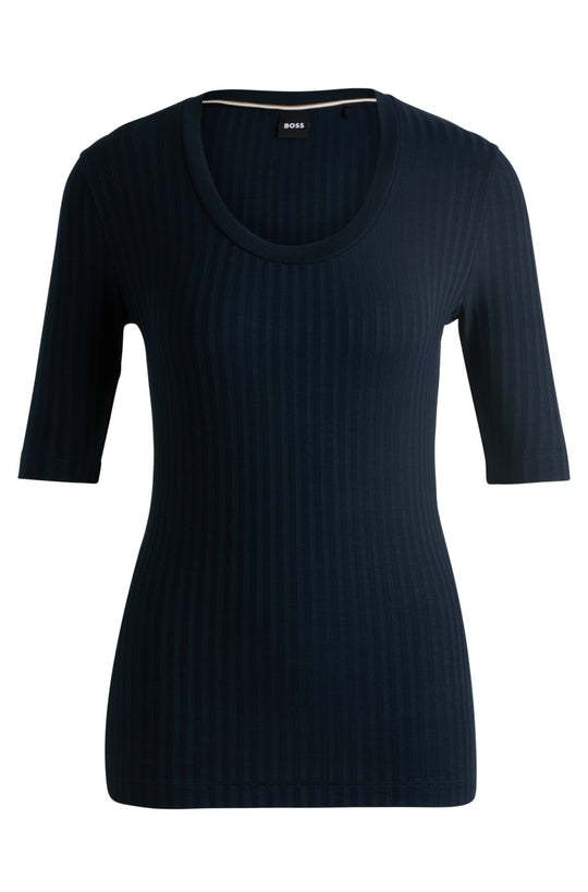 BOSS Dark Blue Effilie T-Shirt