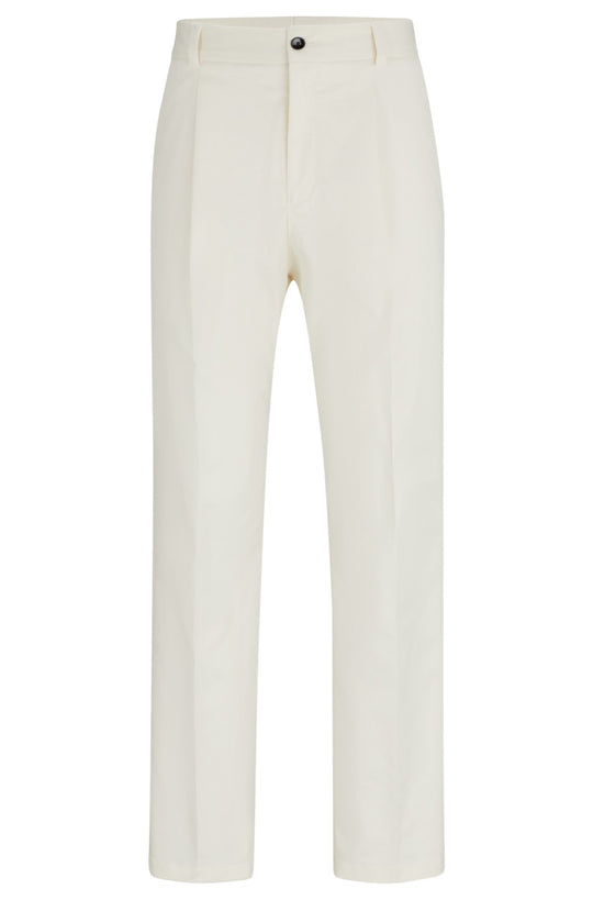 HUGO White Felix Trousers