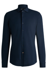BOSS Dark Blue Hank Shirt - product image 1