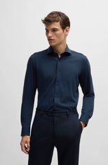 BOSS Dark Blue Hank Shirt - product image 2