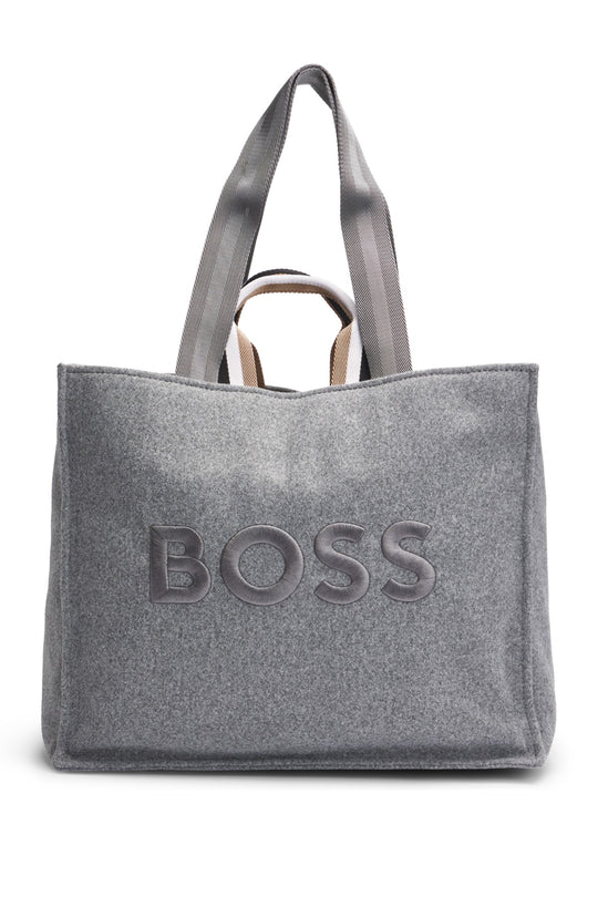 BOSS Grey Deva Tote Bag