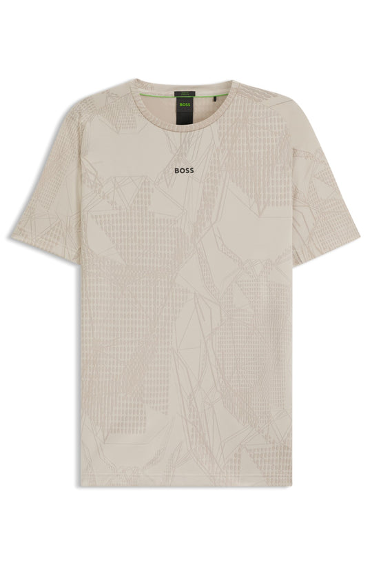 BOSS Beige Desert Active T-Shirt