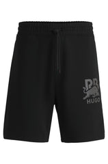 HUGO Black Deswick Rb Shorts - product image 1