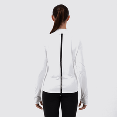 Women's Orbit White 1/4 Zip Jacket