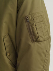 Gant Hunter Green Reversible Bomber Jacket