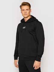 EA7 Mens Black Logo Tracksuit