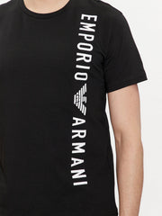 Emporio Armani Mens Black LineA T-Shirt