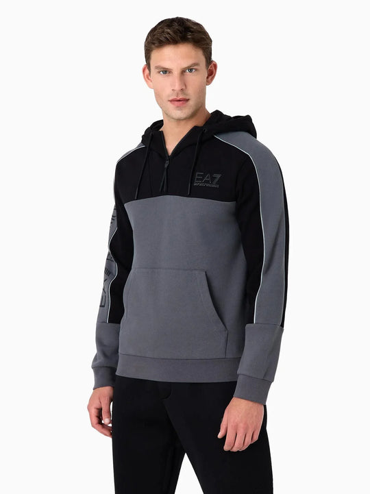 EA7 Mens Iron Gate Logo Sweatshirt