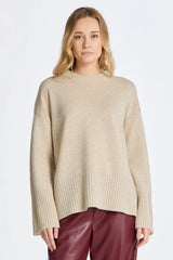 Gant Cream Lounge Crew Neck Sweater