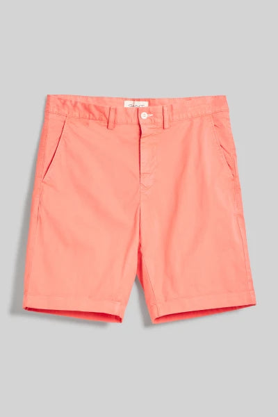 Gant Sunset Pink Sunfaded Shorts