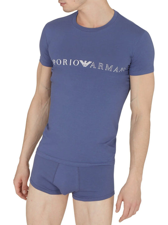 Emporio Armarni Denim Crew Neck T-Shirt