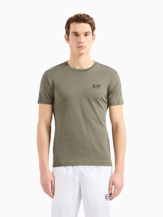 EA7 Mens Beetle Short Sleeve Logo T-Shirt