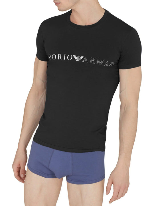 Emporio Armarni Black Crew Neck T-Shirt