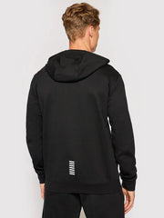 EA7 Mens Black Logo Tracksuit