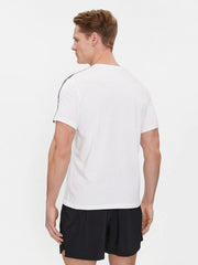 Emporio Armani Mens White Small Eagle Logo T-Shirt