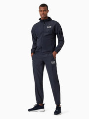 EA7 Mens Navy Blue Logo Tracksuit