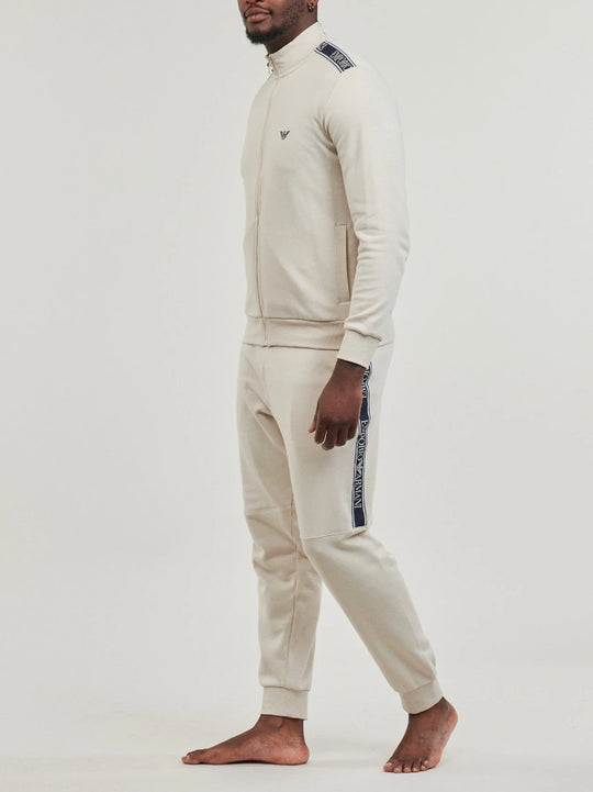 Emporio Armani Mens Naked Logo Tape Tracksuit