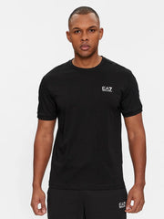 EA7 Mens Black Logo T-Shirt