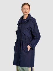 Gant Evening Blue Short Wind Parka