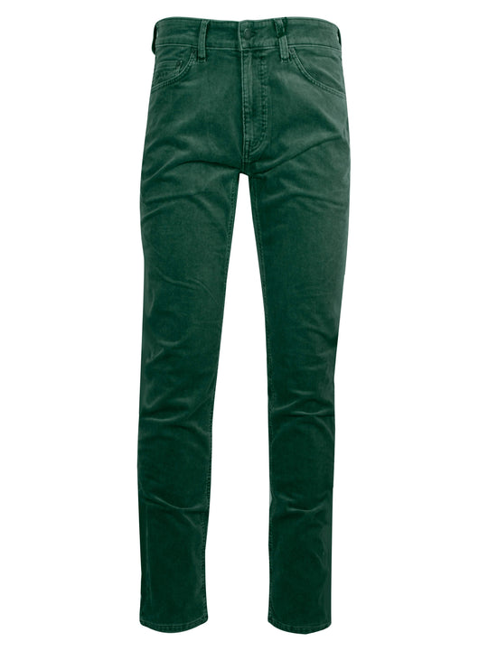 Gant Narrow Fit Tartan Green Pants