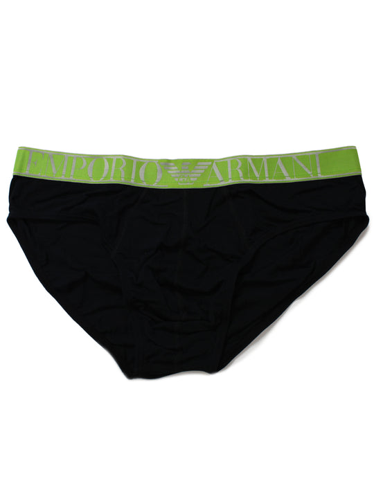 Armani Mens Black Briefs