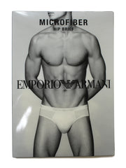 Armani Mens White Briefs