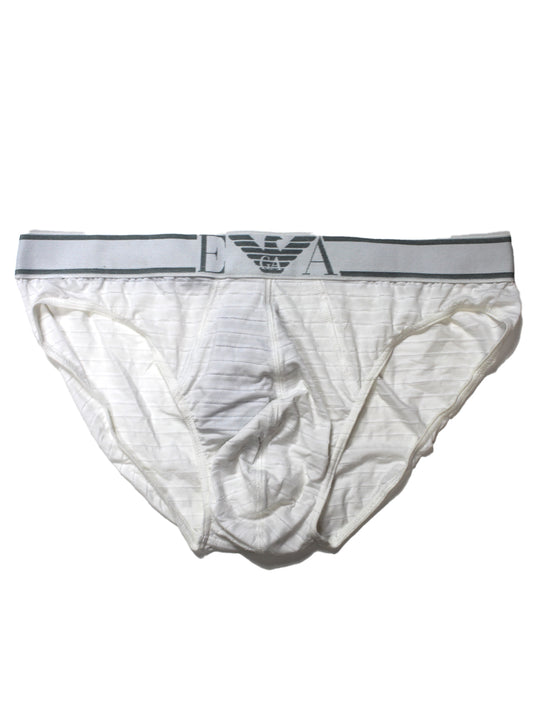 Armani Mens White Briefs