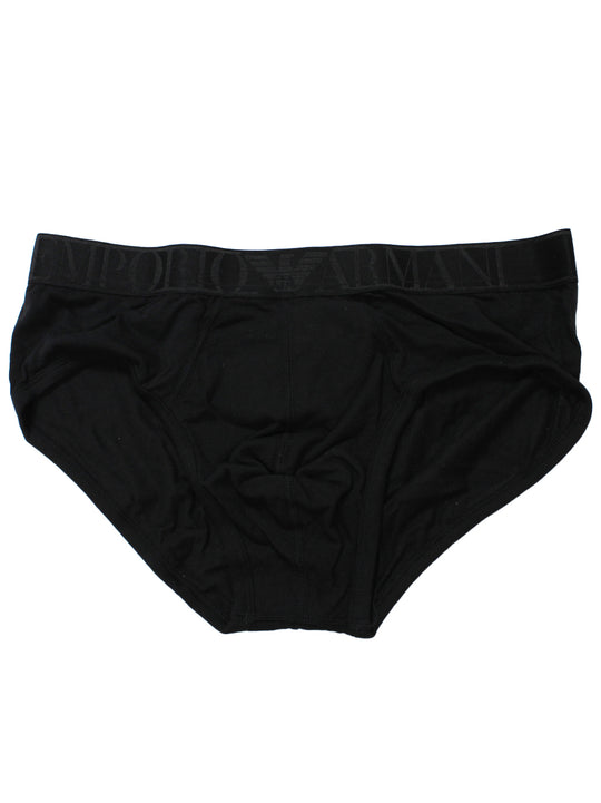 Armani Mens Black Briefs