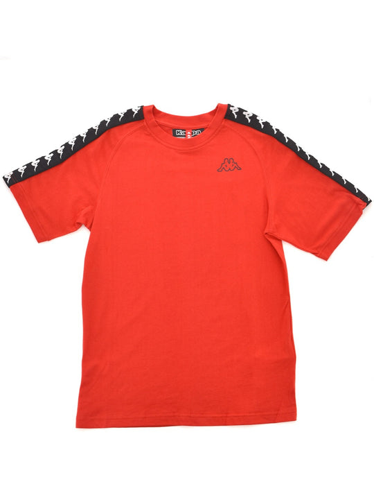 Mens Kappa Red 222 Banda Coen T-Shirt