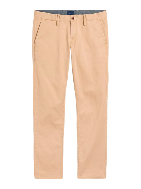 Gant Mens Dark Khaki Chino Pants