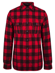 Gant Red Checked Long Sleeve Shirt