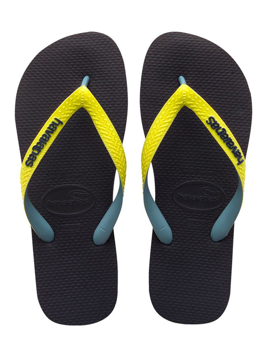 Havaiana Top Mix Black & Yellow Flip Flops
