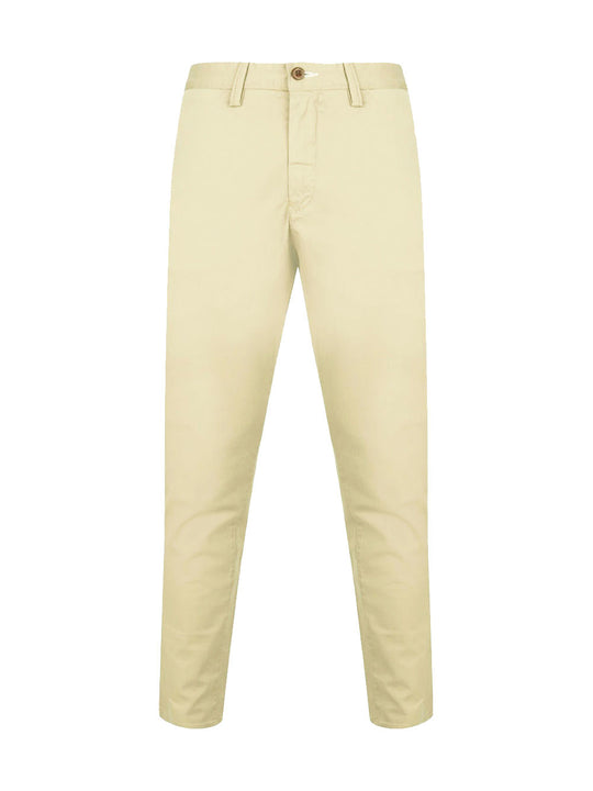 Gant Mens Slim Beige Chino Pants