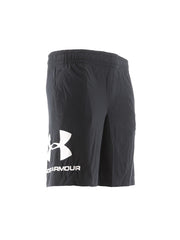 Under Armour Black White Big Logo Shorts