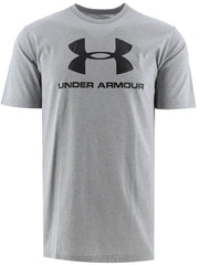Under Armour Grey Black Sport Style Logo T-Shirt
