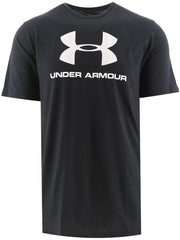 Under Armour Black White Sport Style Logo T-Shirt