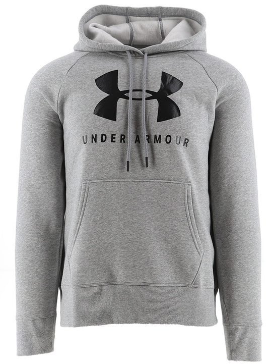 Under Armour Grey Black Sport Style Graphic Hoodie